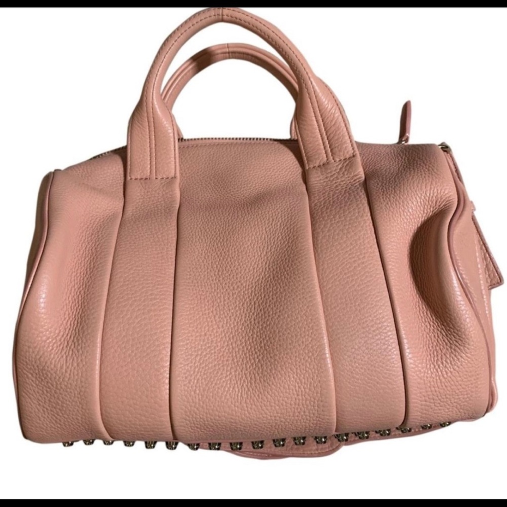 Alexander Wang Rocco Stud-bottom satchel duffel